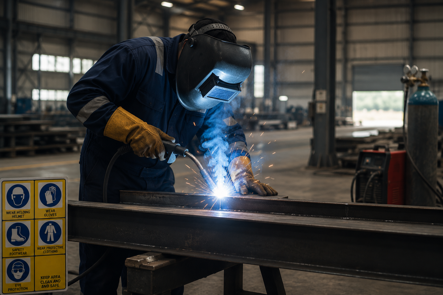 TRUST factory welding operations